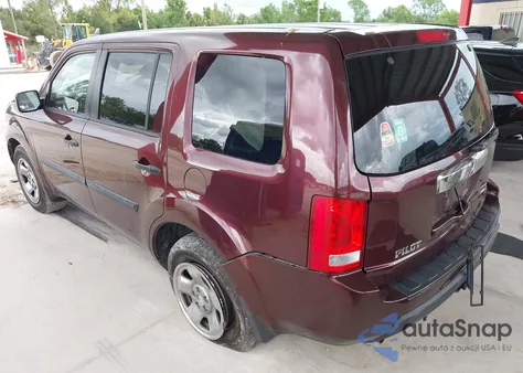 2011 Honda Pilot Lx from USA, damaged, VIN 5FNYF4H26BB018165
